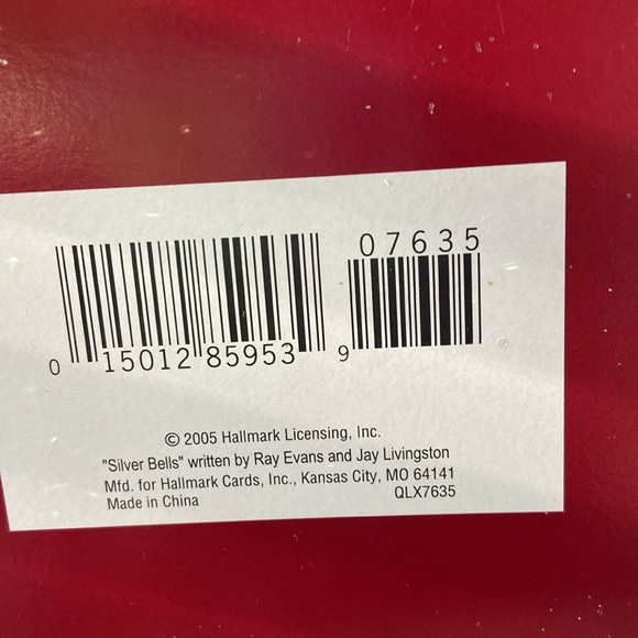 Hallmark 2005 Silver Bells City Sidewalk Animated Musical Plug In Ornament VTG - Picture 11 of 11